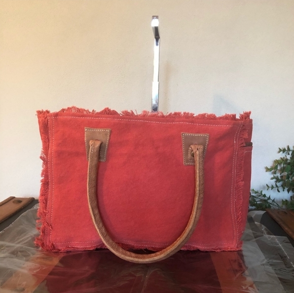 Myra Bag Carroty up cycled handbag NWT - Picture 2 of 8